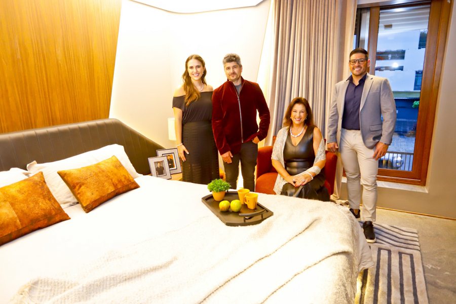  Camila e Rosa Dalledone, Fernando Rodrigues e Diogo Henrique Oliveira. Foto Antonio More
