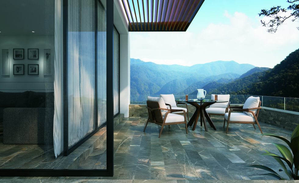 Porcelanato Stone Iron, da Roca Porcelanato Stone Iron, da Roca