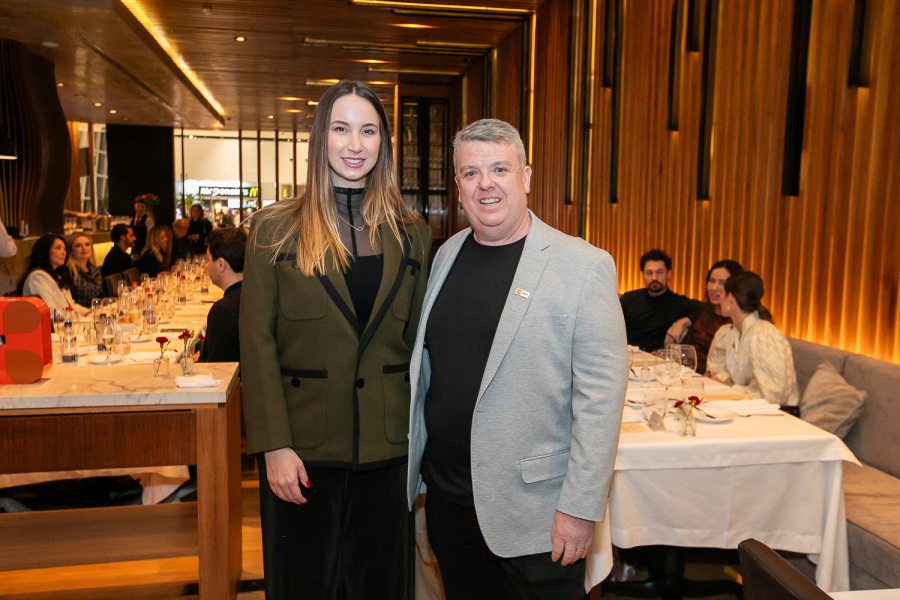 Carolina Rauen e Juliano Hermes.