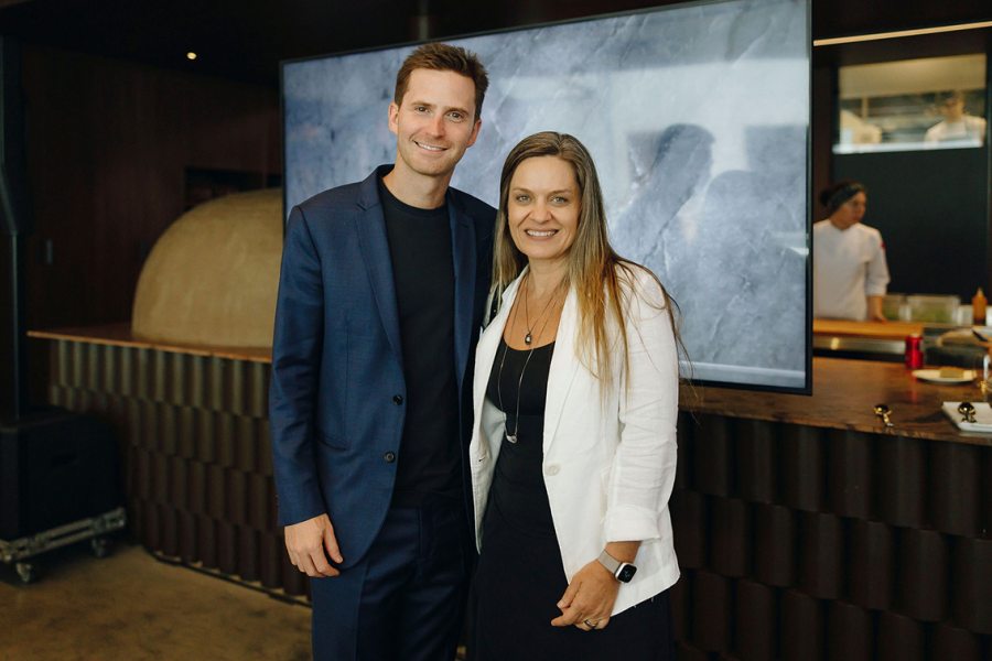 Pitter Schattan e Jocymara Nicolau.