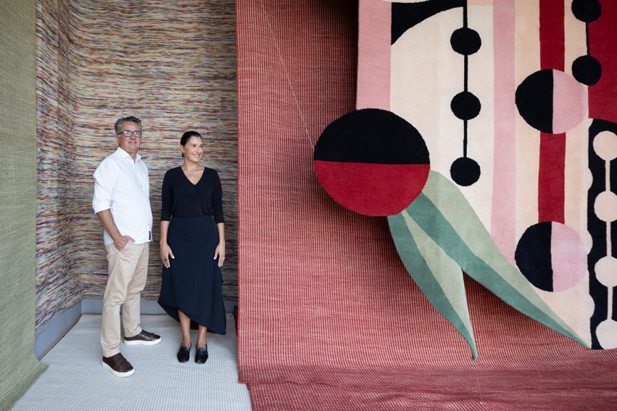  Os arquitetos Sérgio Valliatti e Luciana Patrão