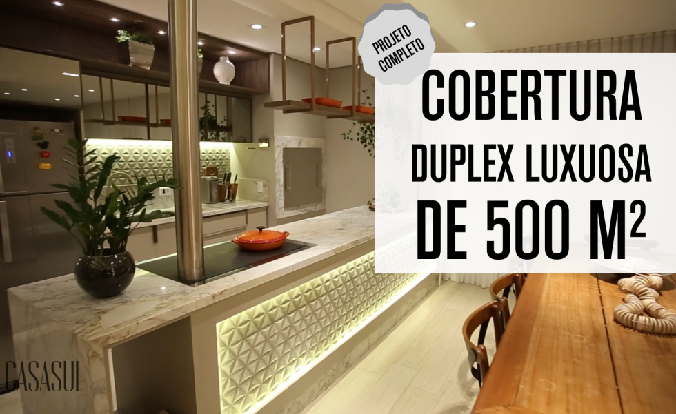 Cobertura luxuosa duplex de 500 m² em Curitiba | Casa Sul
