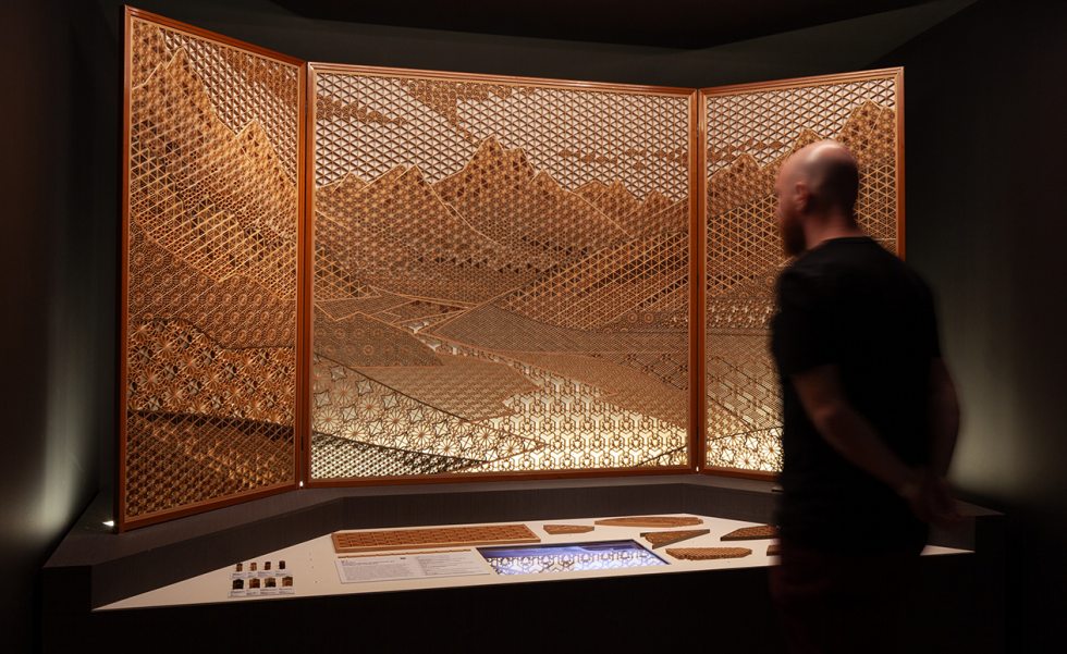 Carpintaria japonesa em exposição | Casa Sul
