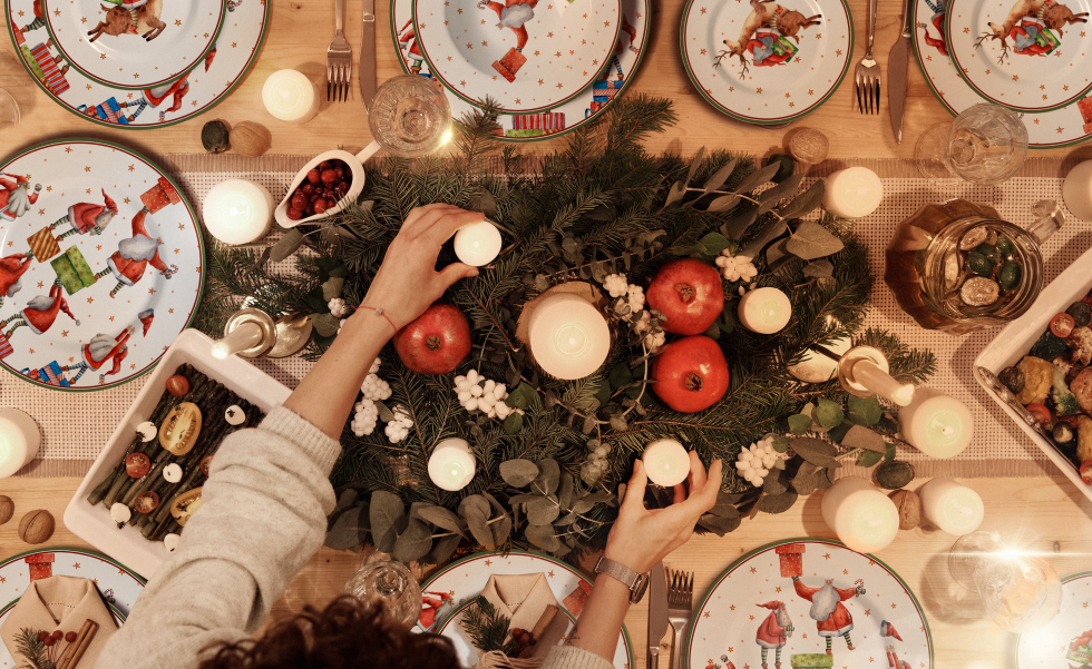 Mesa posta para o Natal | Casa Sul