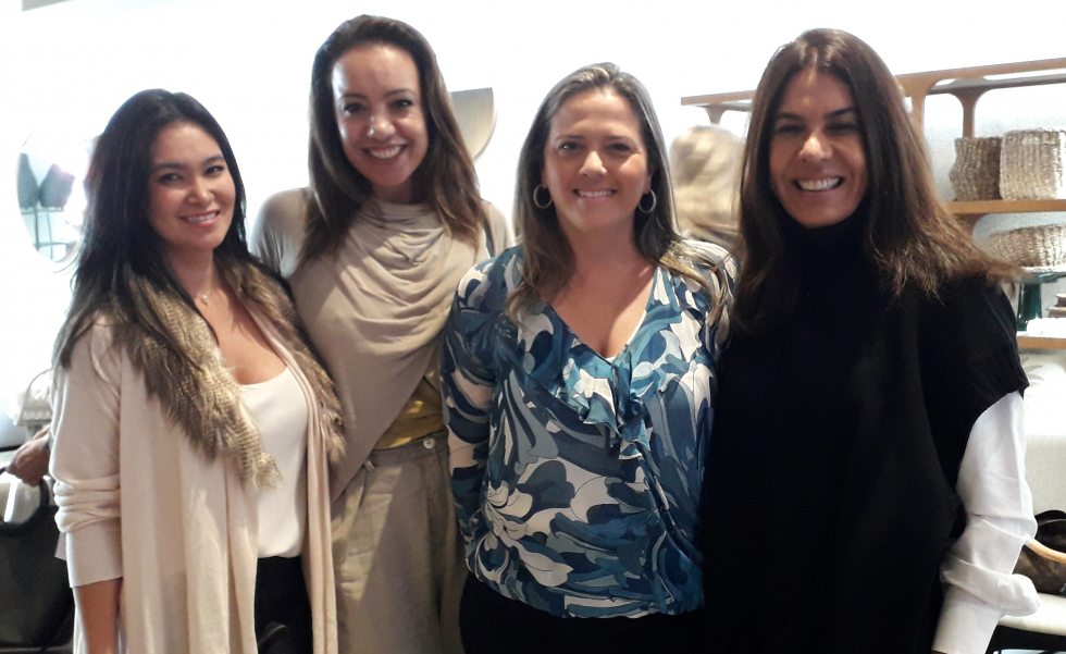 Luciana Hara, Anna Loyola, Silvia Fernandes e Márcia Almeida