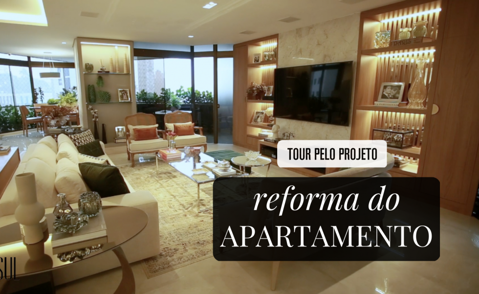Reforma do apartamento misturou décor clássico e moderno | Casa Sul