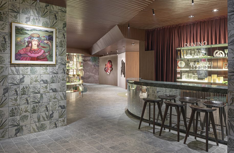Adega da Artista Plástica por Revisite Arquitetura & Interiores 