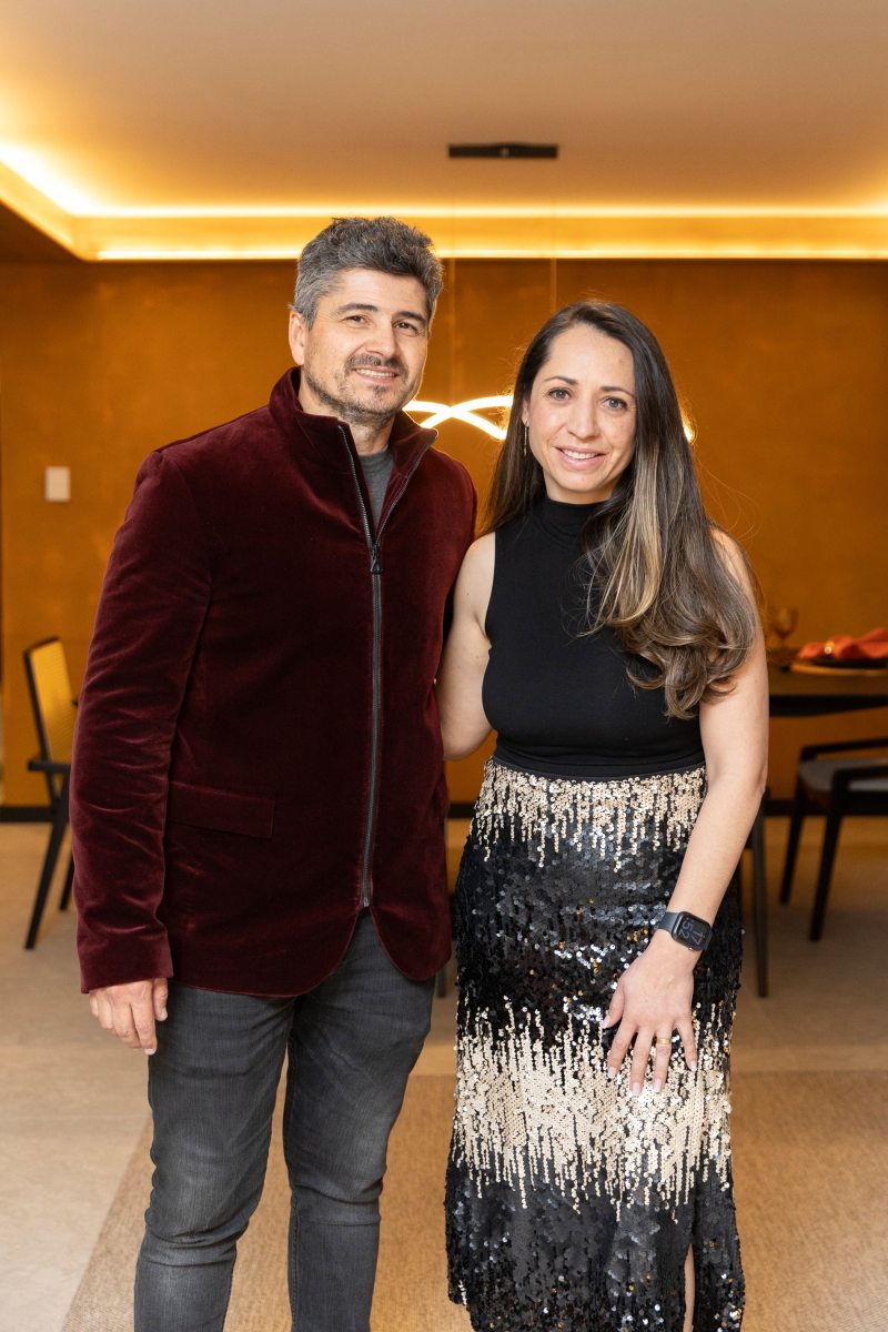 Fernando Rodrigues e Jaqueline Siebert. Foto Celso Pilati