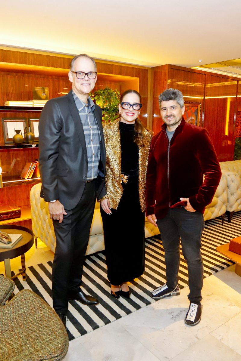 Leoncio Pedrosa, Ana Cristina Ávila e Fernando Rodrigues. Foto Antonio More