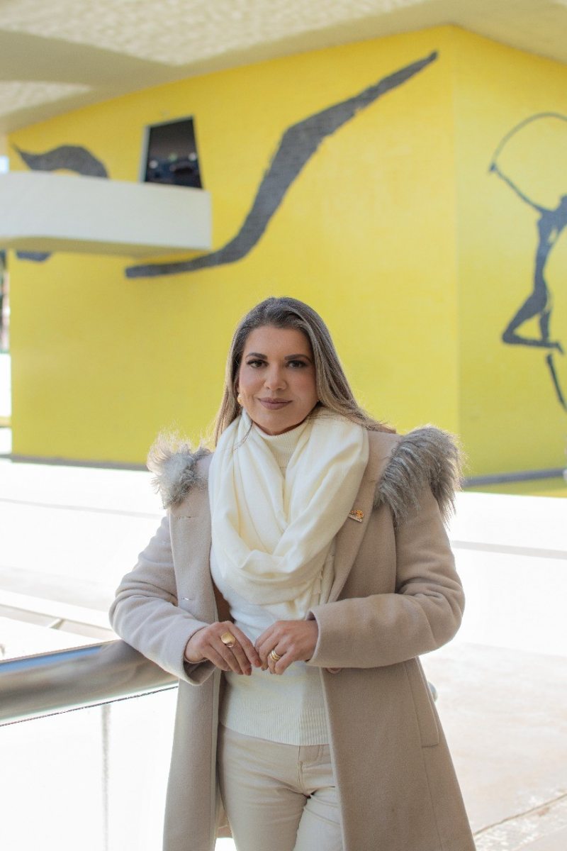 Presidente Laryssa Rocha.