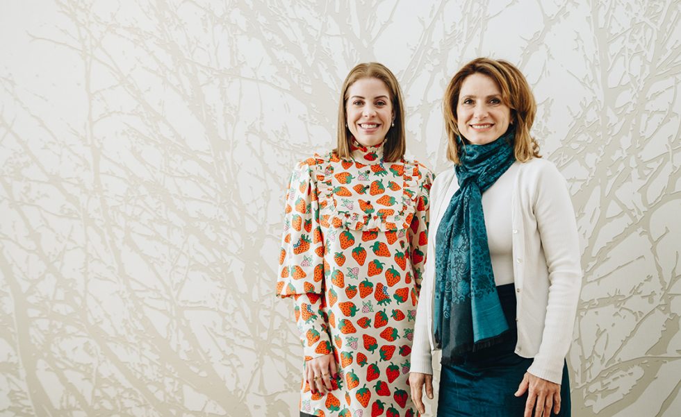 A empresária Mariana Gaião e a artista plástica Marilene Ropelato A empresária Mariana Gaião e a artista plástica Marilene Ropelato