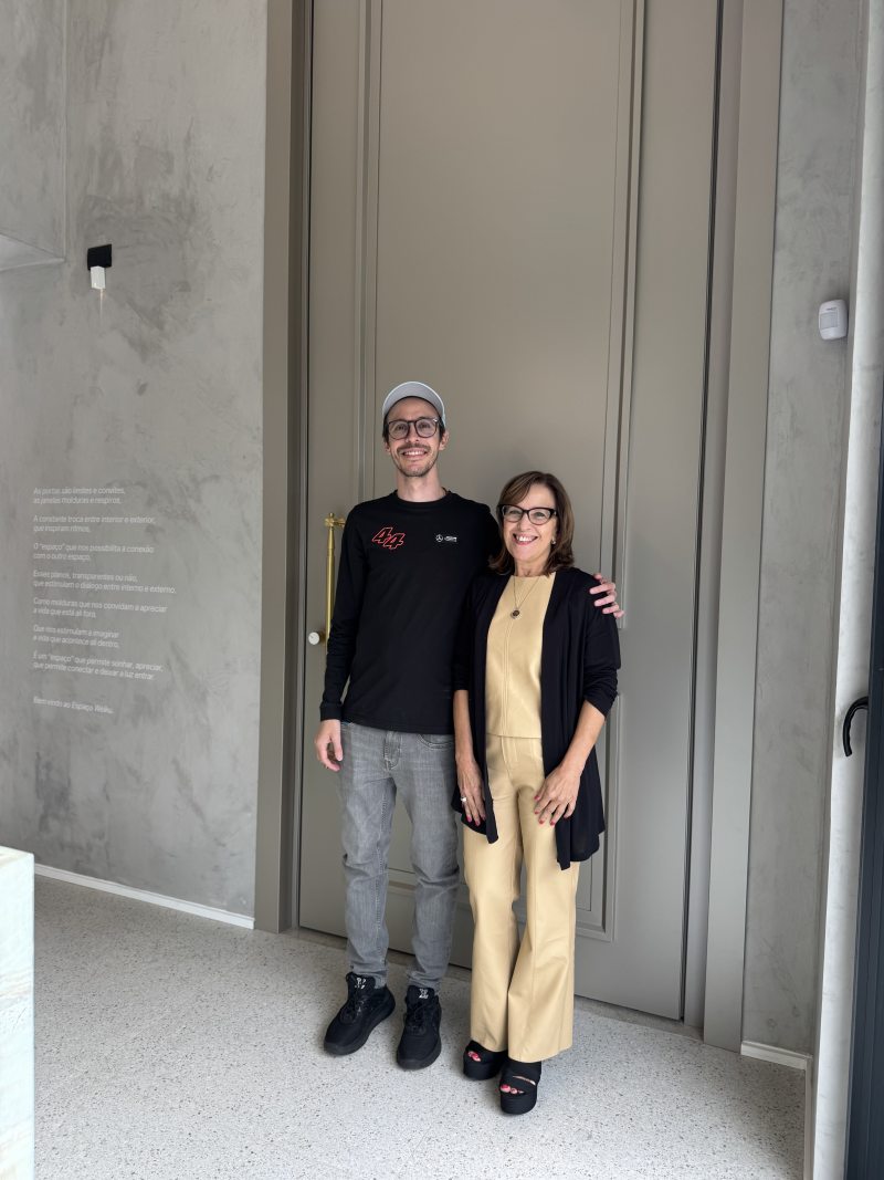 Maristella Fischer e Felipe