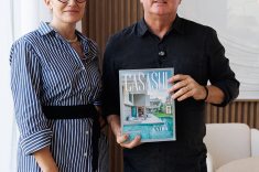 Os arquitetos Luciana Patrão e Sérgio Valliatti, assinam o projeto que é destaque de capa