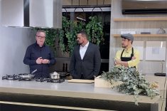 Evento ao vivo na Plaenge, com o chef Vitor Bourguignon
