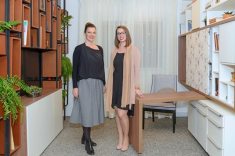 A arquiteta Paola Burkot e a designer Nina Oven