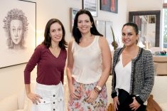 As arquitetas Camila Martinez, Ana Cláudia Marini e Mariana Paula Souza