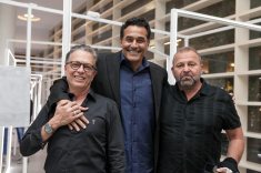 Marcelo Justa, Luciano Szafir e Roberto Gorla