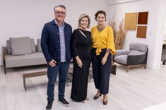 Sergio Valliatti, Marinice Bettega e Luciana Patrão