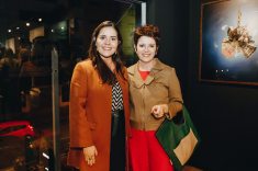 A arquiteta Maiara Faria com a designer de interiores Renata McCartney