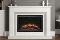 Elgin Hall Cassius Electric Fireplace - Foto Oficial do site da marca