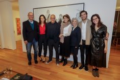 Alfredo Gulin, Paola Gulin, Arthur Casas, Maria Cristina Gulin, Renata Tilli, Alfredo Gulin e Andressa Gulin