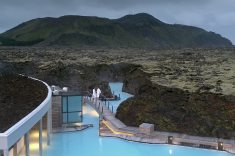 Blue Lagoon Retreat Hotel, Grindavík, Islândia - Resort construído em meio a um campo de lava vulcânica.