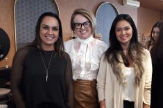 Mariana Paula Souza, Adriana Sypniewski e Luciana Hara