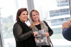 Suzie Straub e ANgela Nichele, da Nichele Materiais para Construção