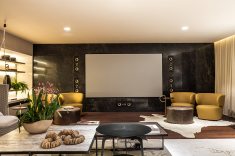 Home Theater de Samara Barbosa. Foto Eduardo Macarios