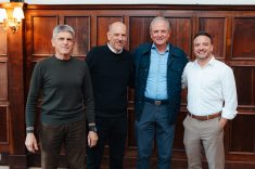 Manuel Baggio Pereira, Luiz Augusto Brenner Rose, Flavio Schiavon e José Mário Marim Junior.