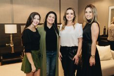 Camille Muller, Patricia Muller, Lilian Flores Lima e Flávia Mader 