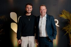 2.	Gabriel Correa, sócio e diretor de Engenharia da ATR Incorporadora, ao lado de Sérgio Langer, consultor de incorporadoras e mentor de corretores.