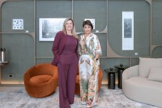 Juliane Fuganti e Zilda Fraletti.