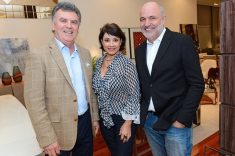 Carlos Eduardo Canto, Zilda Fraletti e Jayme Bernardo