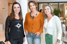 Angela Setim, Rosanges Pimenta e Claudia Guimarães Pinto