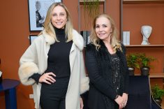 A arquiteta Larissa Lóh com a empresária Sonia Elias