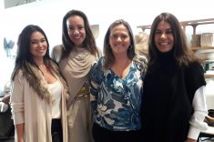 Luciana Hara, Anna Loyola, Silvia Fernandes e Márcia Almeida