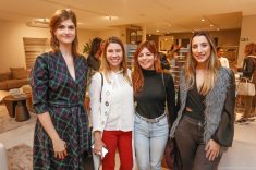 Julia Campos, Talita Nogueira, Kátia Azevedo e Maria Lívia Marques 