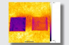 Comparada às tintas convencionais, a invenção é capaz de refletir mais calor do que absorve