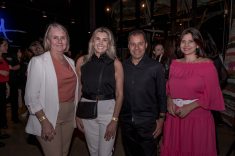 Katy Zinker, Sheila Jesus, Rogério Lemos e Juliane Manieri, da Kohler e Baden Banho