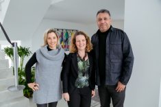 Bianca Lombardi, Ana Claudia Ramos e Michel Lima, da Lima Ramos Lombardi Arquitetos Associados